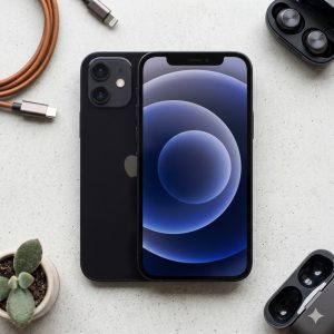 iPhone 12 Dual SIM 64 GB preto - Bom (Recondicionado) Promoçao   R$ 1.749,00