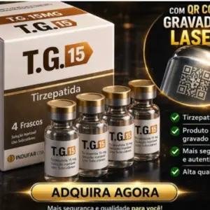 TG -15 Mg 4 Ampolas Tirzepatida Original